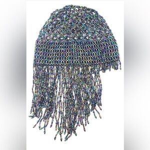 BELLY DANCING ACRYLIC BEADED ACRYLIC CAP